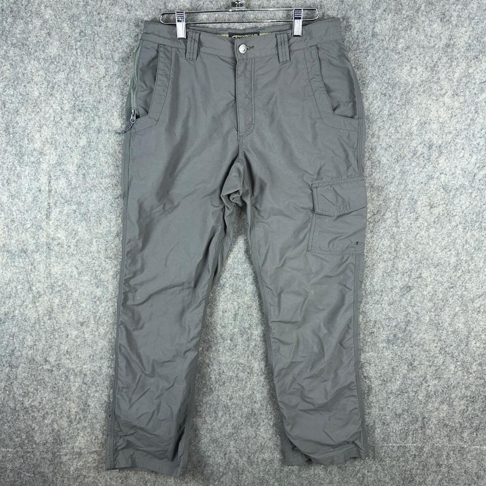 Mountain Khakis Pants Mens 31x32 Granite Gray Hiking Nylon Outdoor Utility